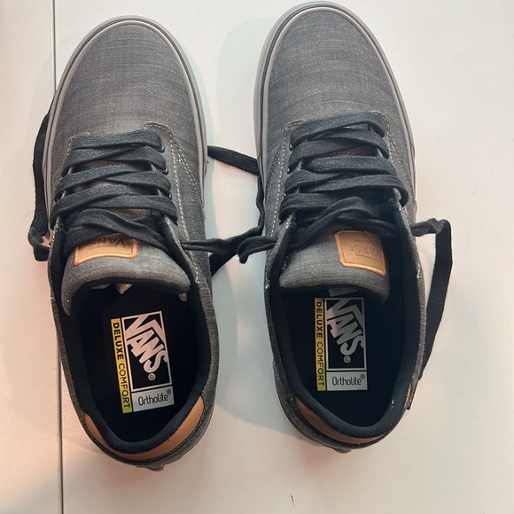 Brand new Vans, never worn. Bought for my son but he’ll only wear crocs. :/ - Picture 2 of 10